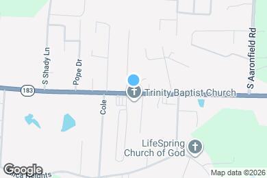 Map image of the property - 3706 Edison Ave