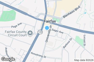 Map image of the property - 1 University Dr