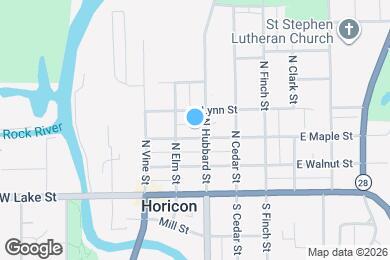 Map image of the property - 416 E Maple St