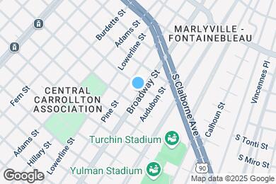 Map image of the property - 2028 Broadway St
