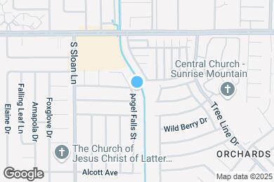 Map image of the property - 1376 Angel Falls St
