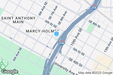 Map image of the property - 813 5th St SE