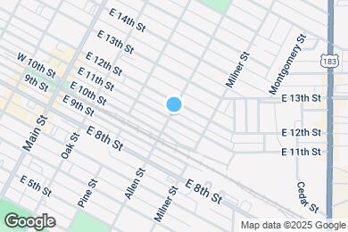 Map image of the property - 401 E 11th St
