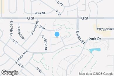 Map image of the property - 10025 S Plaza