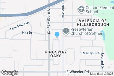 Map image of the property - 2223 Towering Oaks Cir