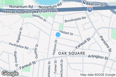 Map image of the property - 55 Hobson St