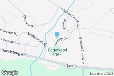 Map image of the property - 4109 Trabert Ct