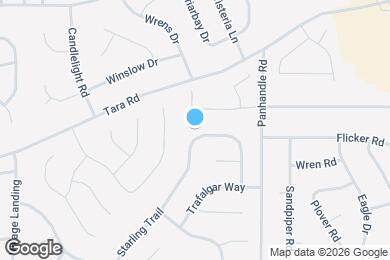 Map image of the property - 10473 Starling Trail