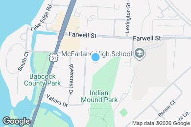 Map image of the property - Hidden Hollow Apartments