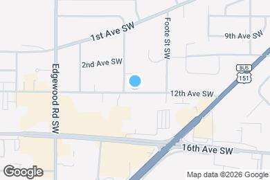 Map image of the property - 3002 12th Ave SW