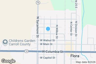 Map image of the property - 307 W Clem St