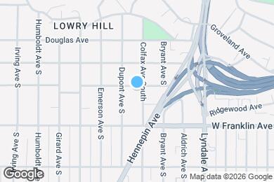 Map image of the property - 1900 Colfax Ave S