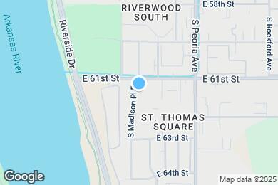 Map image of the property - 6119 S Madison Pl