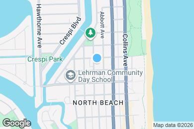 Map image of the property - 7821 Byron Ave