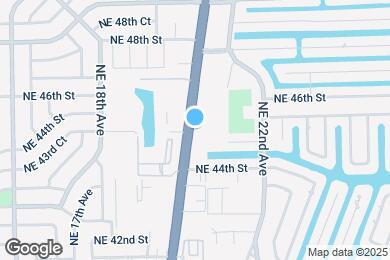 Map image of the property - 4500 N Federal Hwy