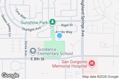 Map image of the property - 1627 Hadar Way