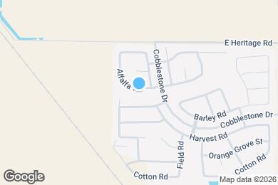 Map image of the property - 9407 E Alfalfa Dr