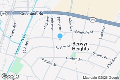 Map image of the property - 5809 Seminole St