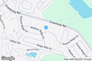 Map image of the property - 8659 Serene Ridge Dr