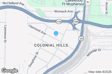Map image of the property - 1371 Clermont Ave
