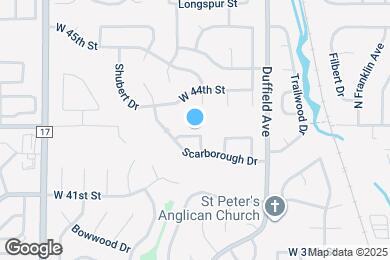 Map image of the property - 967 Claremont Pl