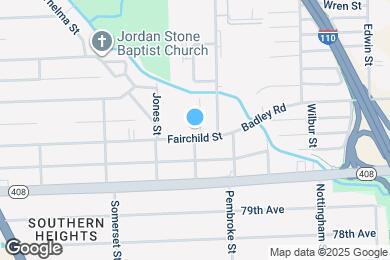 Map image of the property - 2203 Fairchild St