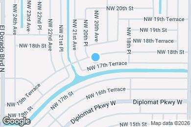 Map image of the property - 1933 NW 17th Terrace