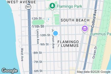 Map image of the property - 951 Jefferson Ave