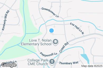 Map image of the property - 2845 Greenbower Ct