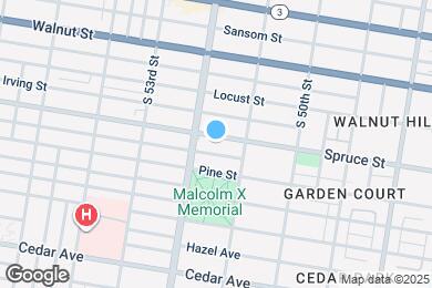 Map image of the property - 5128 Spruce St