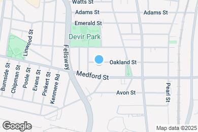 Map image of the property - 142 Oakland St