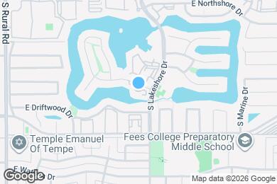 Map image of the property - 1143 E Sandpiper Dr