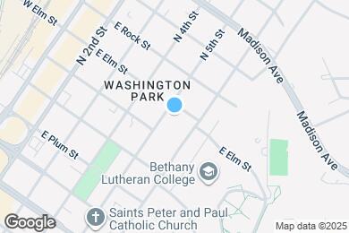 Map image of the property - 525 N 5th St