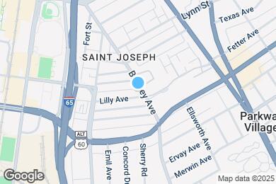 Map image of the property - 553 Lilly Ave