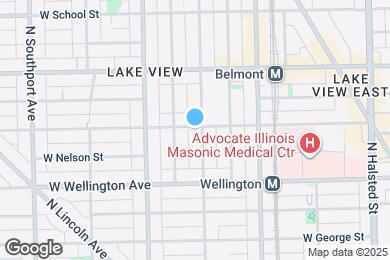 Map image of the property - 1107 W Barry Ave