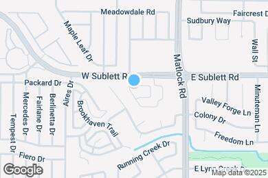 Map image of the property - 6405 Blue Trl