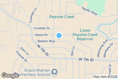 Map image of the property - 1120 Beldon Way