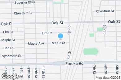 Map image of the property - 922 Maple St