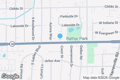 Map image of the property - 630 Crest St