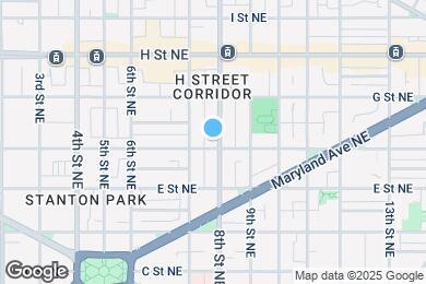 Map image of the property - 726 F St NE