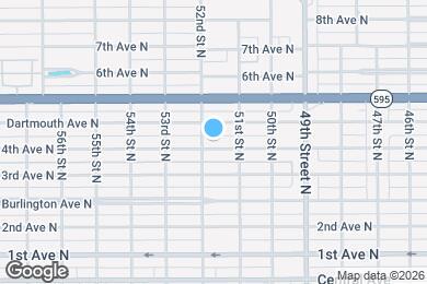 Map image of the property - 5153 4th Ave N