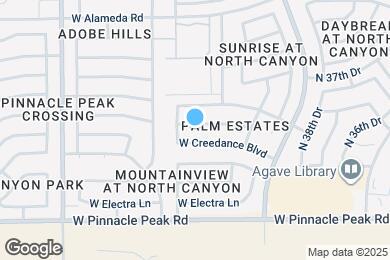 Map image of the property - 4045 W Avenida Del Sol