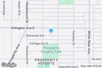 Map image of the property - 1633 Sherwood Ave