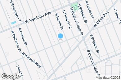 Map image of the property - 202 N Florence St