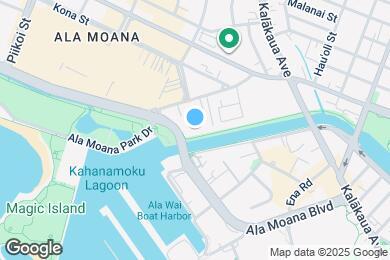 Map image of the property - 1600 Ala Moana Blvd