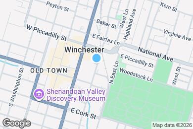 Map image of the property - 213 N Kent St