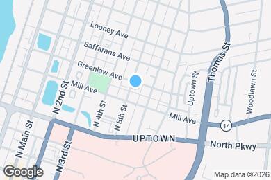 Map image of the property - Greenlaw Apartments