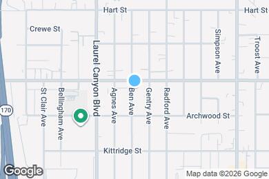 Map image of the property - 6748 Ben Ave