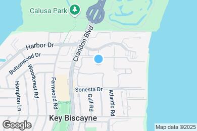 Map image of the property - 121 Crandon Blvd