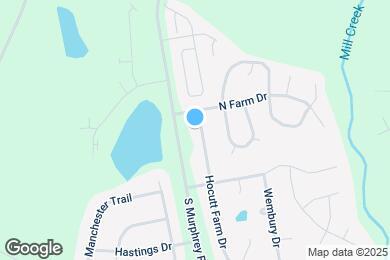 Map image of the property - 46 Hocutt Farm Dr